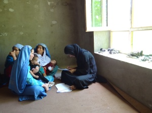 Women enrolling in WfWI's yearlong program in Istalif, Afghanistan.